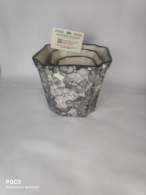 Ceramic Pot: Square Long Set