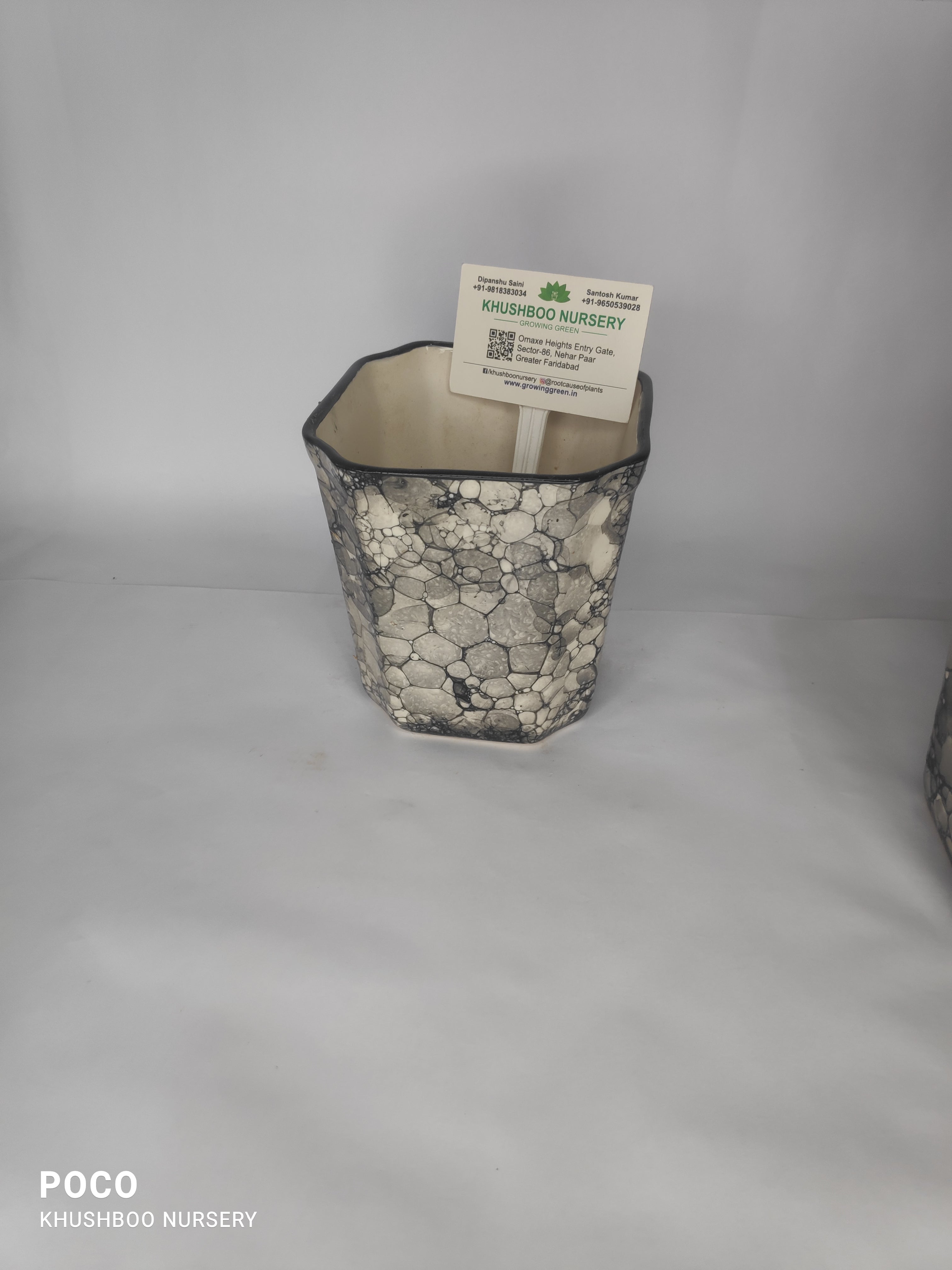 Ceramic Pot: Square Long Set