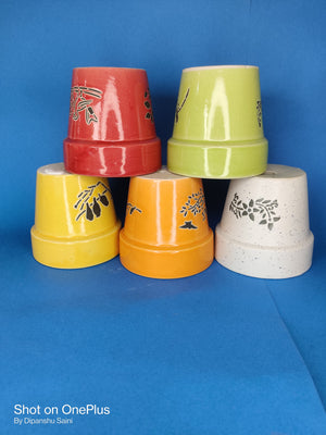 Ceramic Pot: Band Ashwini