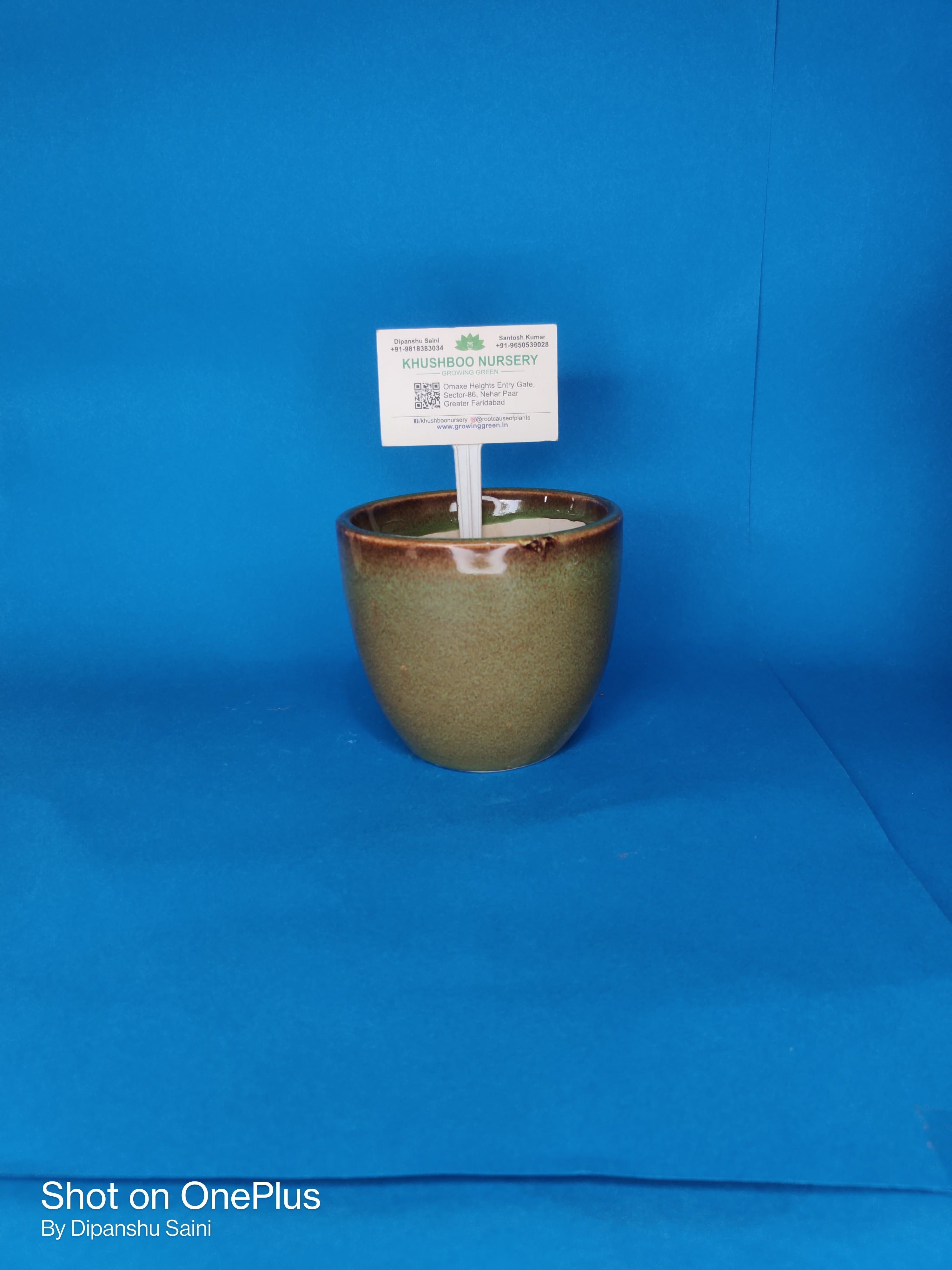 Ceramic Pot: Anda (Egg Shape)