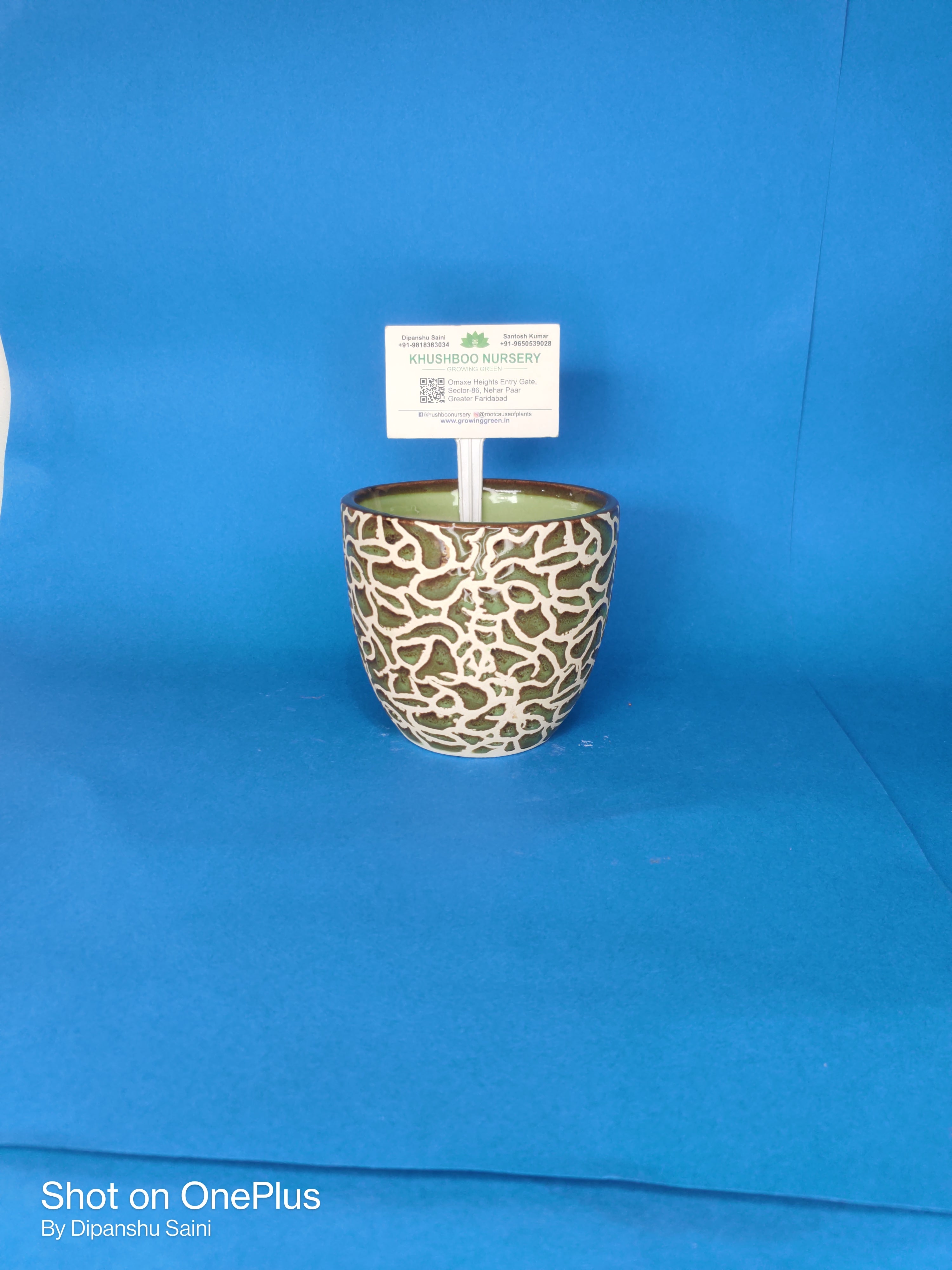 Ceramic Pot: Anda (Egg Shape)