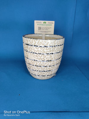 Ceramic Pot: Anda RD (Egg Shape)