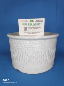 Ceramic Pot: Cylinder Cut Height