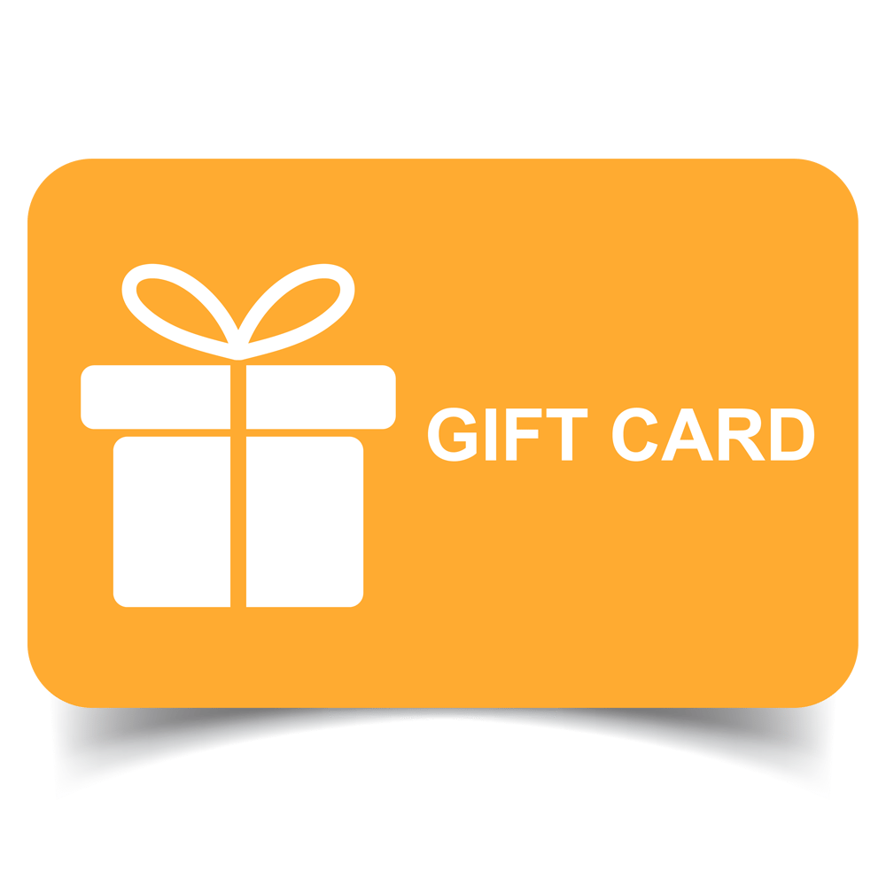 Giftcard for both online and in-store purchases